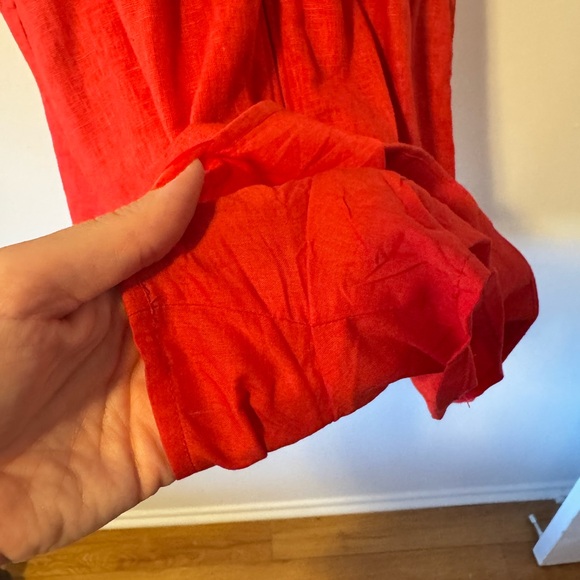 NWT Abercrombie & Fitch Red Mini Skort Small - Picture 6 of 9